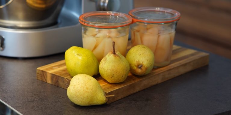 Rezept zum Birnen Einkochen: So weckst du Birnen richtig ein